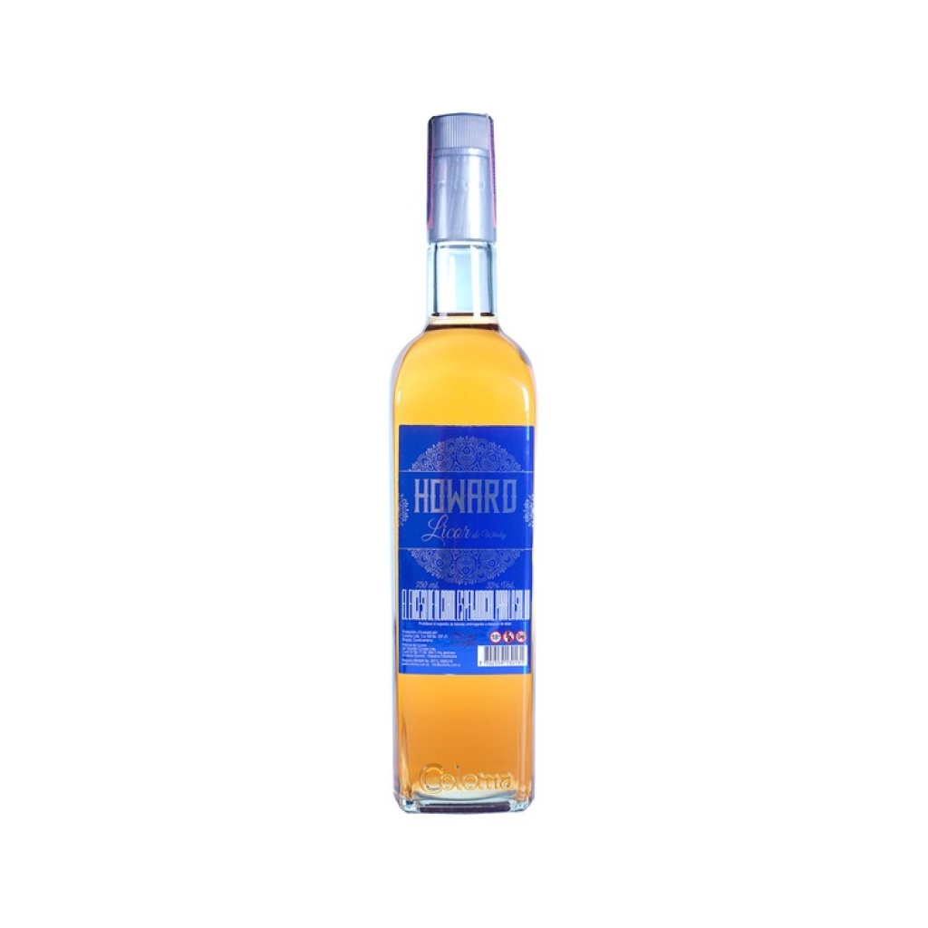 LICOR WHISKY SIR HOWARD x 750 cc