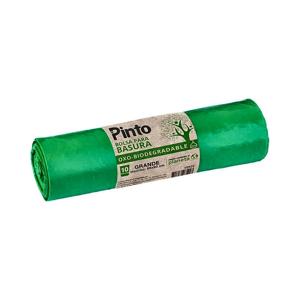 BOLSA 90 x 130 COLORES PAQ X 10 UND VERDE