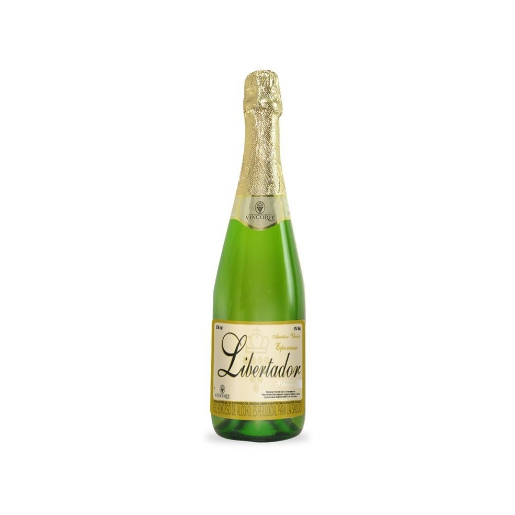 APERITIVO ESPUMOSO BLANCO LIBERTADOR x 750 cc