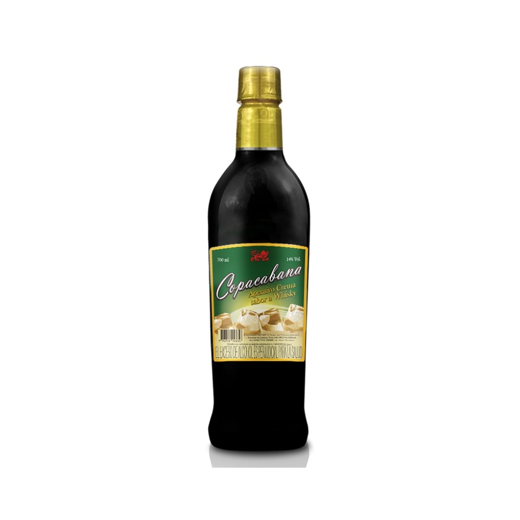 APERITIVO CREMA DE WHISKY COPACABANA x 700 cc