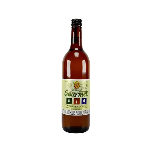 VINO BLANCO SECO GOURMET x 750 cc