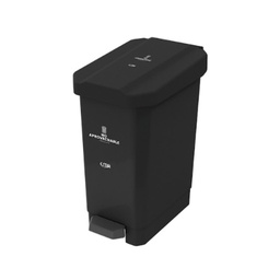 [2030641] CANECA PAPELERA ESTRABINS PEDAL 44L NEGRO NO APROVECHABLE 4-1042605_EMP 2