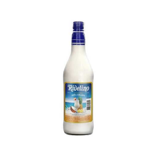 APERITIVO CREMA PIÑA COLADA RIVELINO x 750 cc