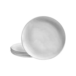 [3010183] PLATO REDONDO 18CM MELANINA BLANC PM1029622848I