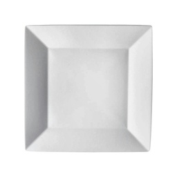 [3010386] PLATO POSTRE 23CM CUADR ZEN BLANCO PA1101972024