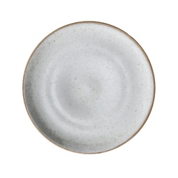 [3010451] PLATO PANDO COUPE 17.2CM ARTISAN BLANCO PA1605711724