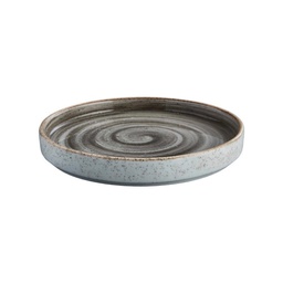 [3010494] PLATO PANDO 15.7CM RUSTIC ARTISAN GRIS PA1607991512
