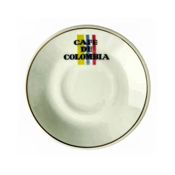 [3016101] PLATO CAFE 12.5CM CAFE DE COLOMBIA PP1701600124