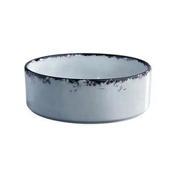[3019862] PLATO HONDO 533.9CM RUSTIC ARTISAN GRIS PA1607993112