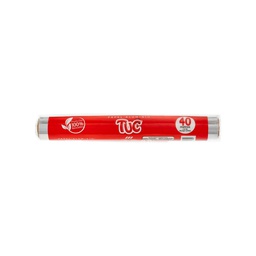 [3100417] PAPEL ALUMINIO DOMEST. TUC X40M UNIDAD