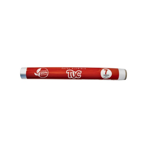 PAPEL ALUMINIO TUC X 7 MTS UNIDAD