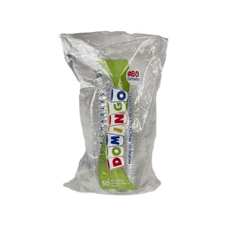 [3101006] TAPA 80 DOMINGO BOL X 50 UND