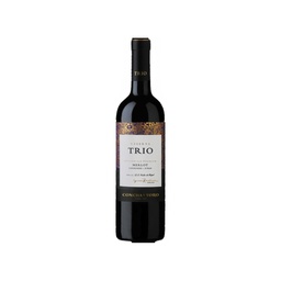 [1800121] VINO TRIO MERLOT TINTO x 750 cc