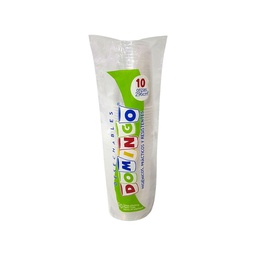[3100132] VASOS 10 OZ BCO DOMINGO RLL X 50UND