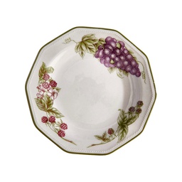 [30199305] PLATO POSTRE 20.8CM ELEGANCE BLANCO PA1101922024