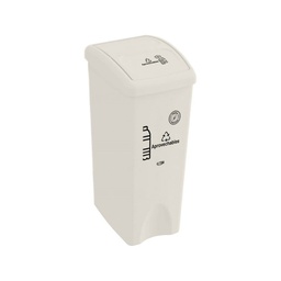 [2032538] PAPELERA VAIVEN PLANA/53L/BLANCO MR- RECICLABLE APROVECHABLE // EMP4 4-1048889