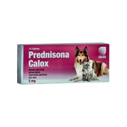 [2920001] PREDNISONA  5mg  CALOX    CAJA X 10 TABLETAS