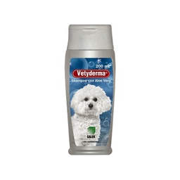 [2920020] SHAMPOO VETYDERMA ALOE VERA  FRASCO X 200 ml