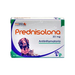 [2930018] PREDNISOLONA 20 MG 10 TABLETAS