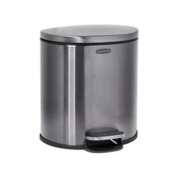 [2500628] CONTENEDOR DE PEDAL SEMI REDONDO METALICO 6 LT 2179282