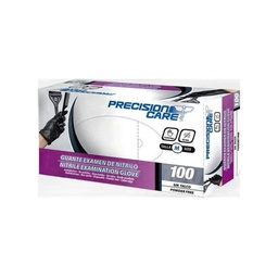[2460330] GUANTE EXAMEN PRECISION NITRILO NEGRO T-S 414000129  DISP x 100 UND