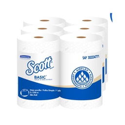 [2019717] TOALLA DE MANOS SCOTT BASIC BLANCA 30224771/30245396 PC x 6 UND