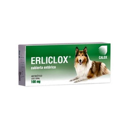 [2920028] ERLICLOX CALOX 100 MG  BLISTER X 10 TABLETAS