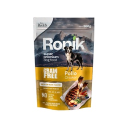 [2960000] RONIK GRAIN FREE POLLO PTN62 BOL x 500 GR