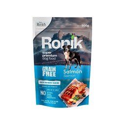 [2960004] RONIK GRAIN FREE SALMON PTN72 BOL x 500 GR